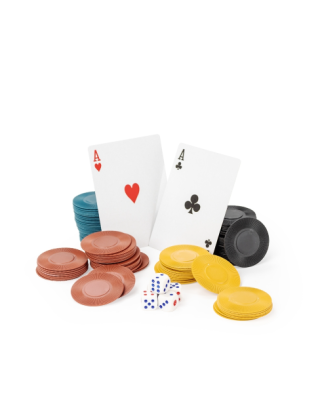 19056 – Kit Poker Personalizado com 100 Fichas em Estojo Metálico