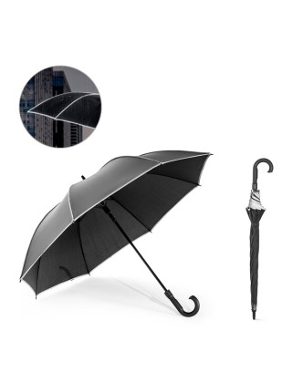 99163 – Guarda-Chuva Personalizado Finnley 27” em Poliéster Reciclado