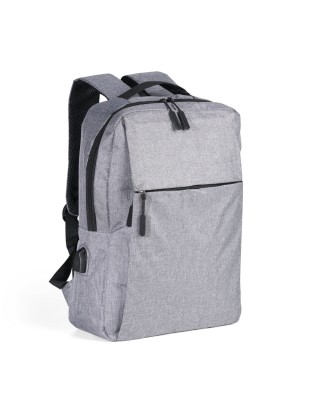 Mochila de Nylon USB 21L Personalizada - 01320B Mochila de Nylon USB 21L Personalizada - 01320B