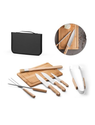 Kit churrasco em estojo Personalizado - 94104