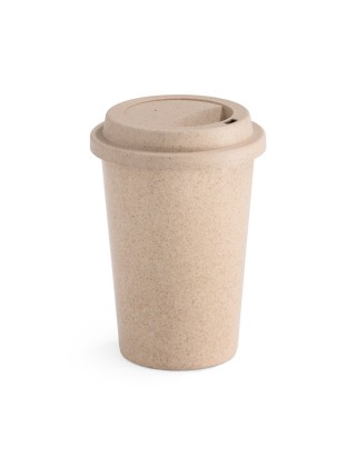 Copo para viagem em fibra de bambu e PP 450 ml Personalizado - 94636 Copo para viagem em fibra de bambu e PP 450 ml Personalizado - 94636