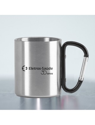 Caneca em aço inox 230 ml Personalizado - 94614 Caneca em aço inox 230 ml Personalizado - 94614