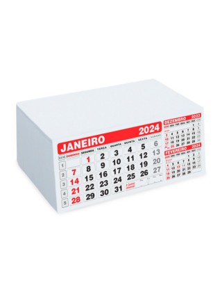 Folhinha Calendário 2024  Personalizado -12658